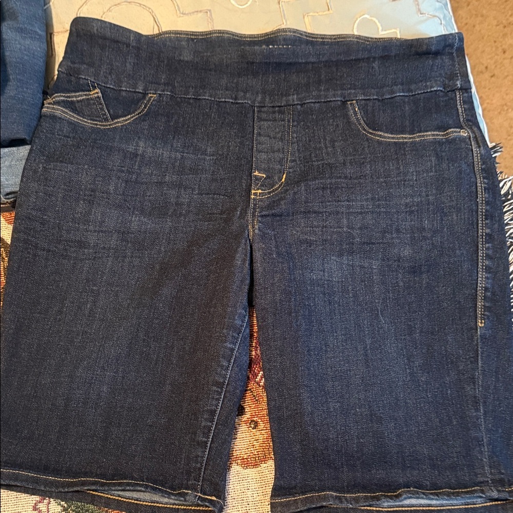 Rock & Republic Dark Blue Jean Shorts